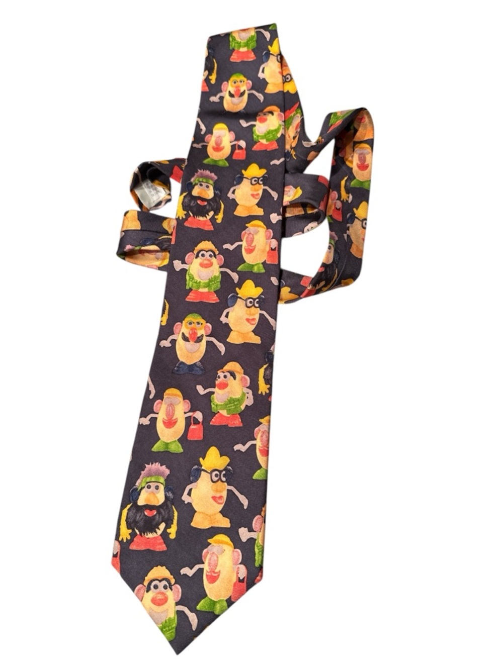 Vintage necktie Ralph Marlin 1995 Hasbro Mr. Potato head (Toy Story) retro
